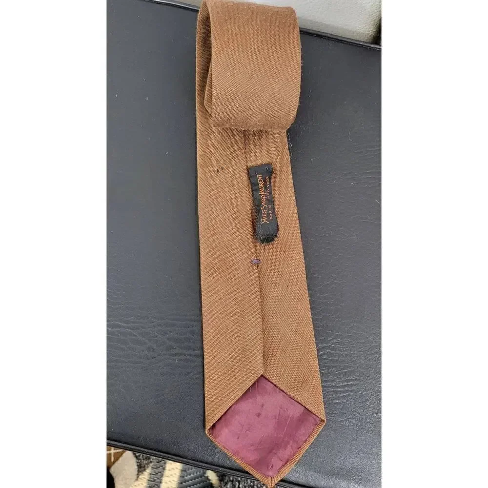 Yves Saint Laurent brown mens